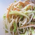 Daikon, Carrot and Broccoli Slaw